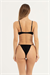 Kadın Siyah Tek Bikini Üstü