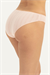 Kadın Somon Örgü Desen Düşük Bel Slip 
