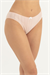 Kadın Somon Örgü Desen Düşük Bel Slip 
