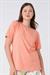 Kadın Somon Yarım Kol Üst