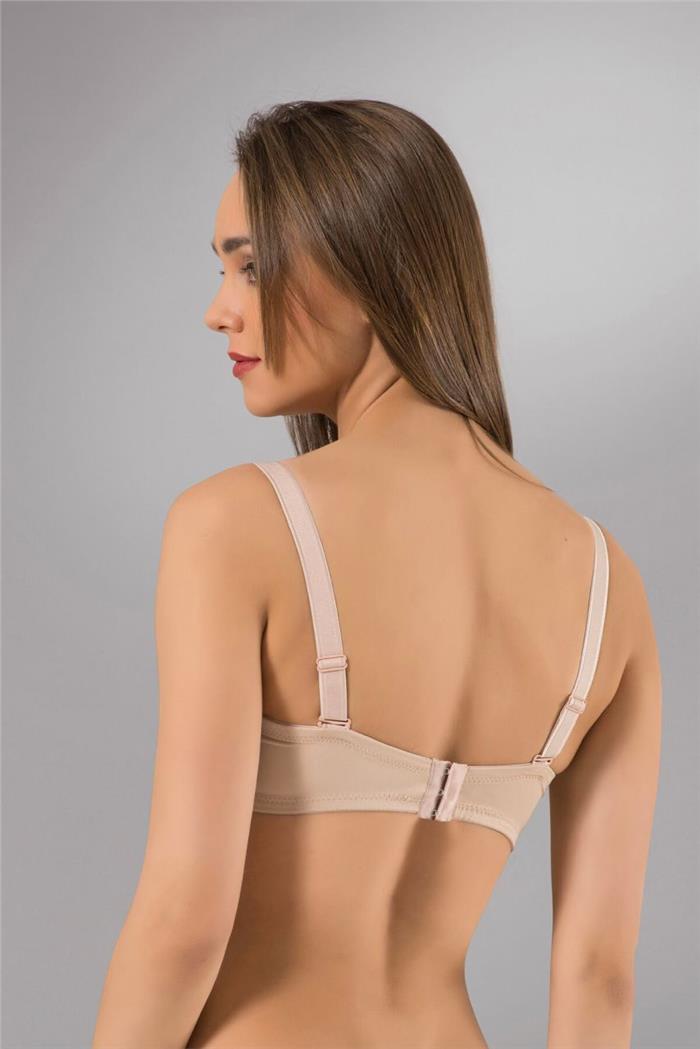 Kadın Ten Straplez Minimizer Sütyen