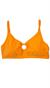 Kadın Turuncu Halka Detaylı Bikini Üst