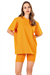 Kadın Turuncu Oversize T-shirt