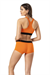 Kadın Turuncu Penye Modal Kalın Askılı Büstiyer