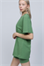 Kadın Yeşil Oversize T-shirt
