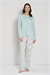 Kadın Yeşil Pijama Takımı