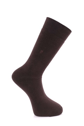 Kahverengi Havlu Erkek Çorabı