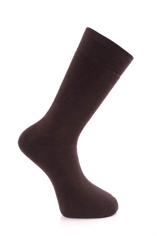 Kahverengi Havlu Erkek Çorabı