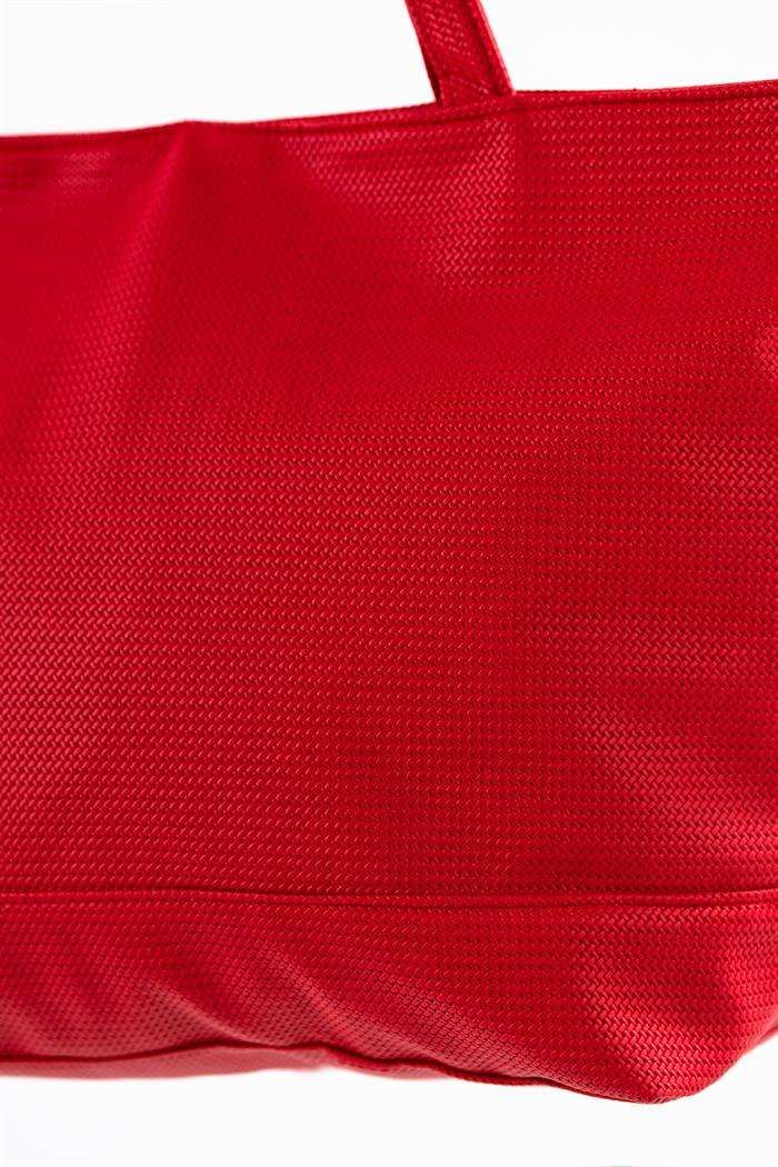 Kırmızı Deri Çanta
