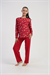 Kız Çocuk Kırmızı Marla Pijama Altı
