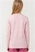 Kız Çocuk Pembe Ayıcık Desenli Pijama Üstü