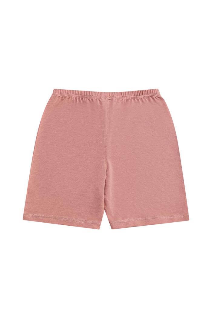 Kız Çocuk Pudra Cotton Sporcu Tayt