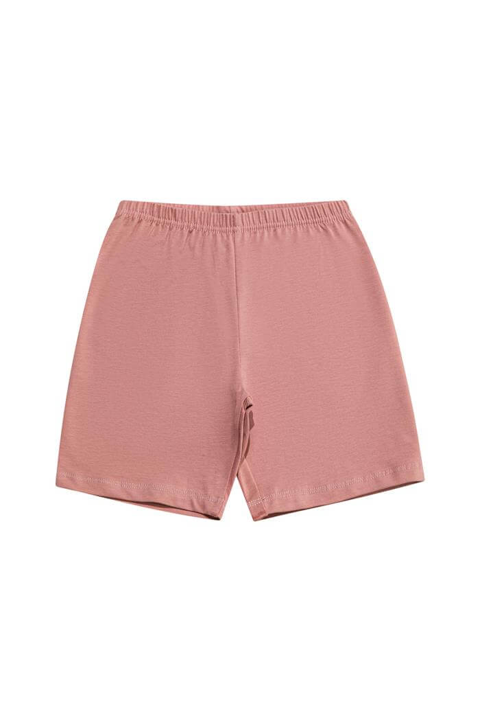 Kız Çocuk Pudra Cotton Sporcu Tayt