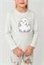 Kız Çocuk Soft Yeşil Garson Pijama Üstü