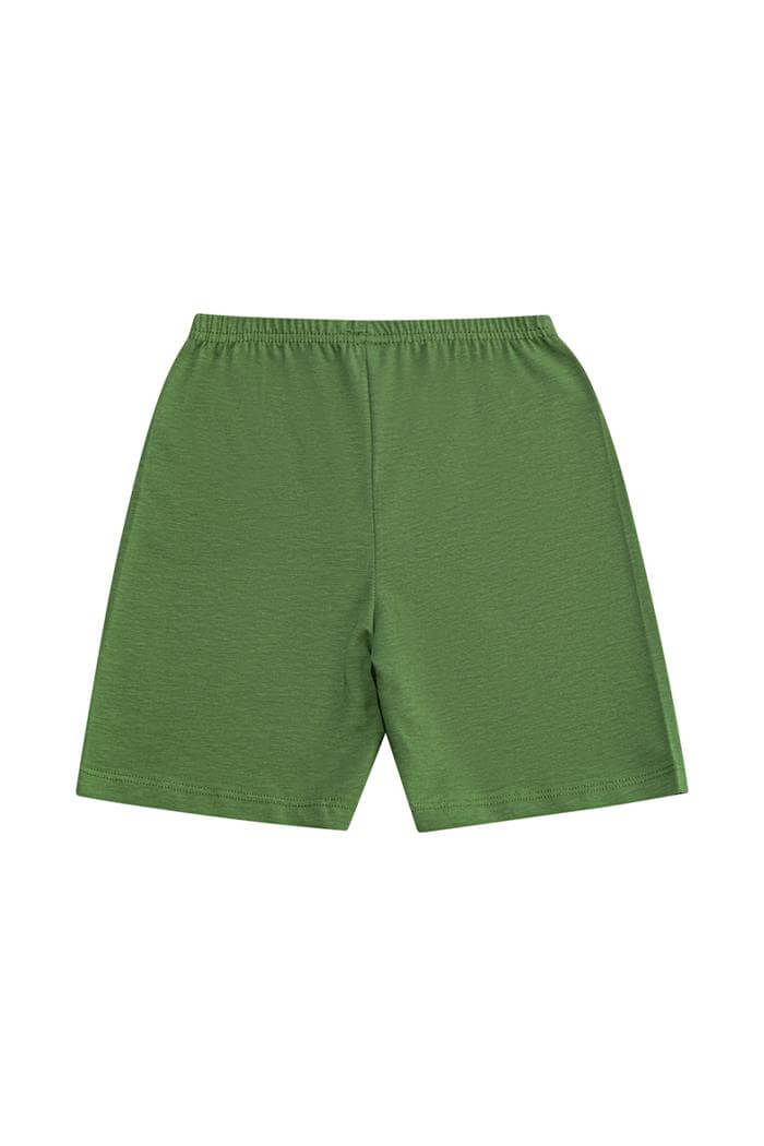 Kız Çocuk Yeşil Cotton Sporcu Tayt