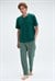 Erkek Yeşil Pijama Altı