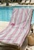 Kadın Pembe Summer Vibes Plaj Havlusu