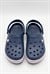 Erkek Lacivert Crocs Tarzı Delikli Kaymaz Sabo Terlik