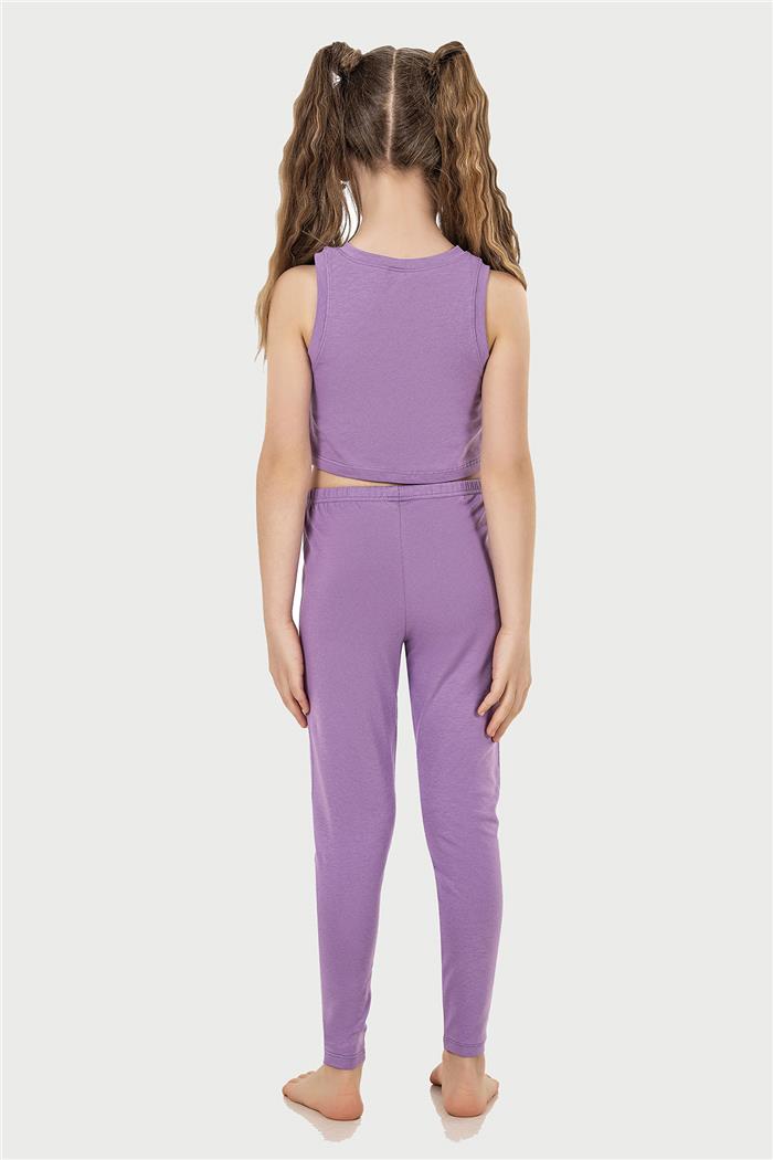 Pamuklu Kız Çocuk Tayt