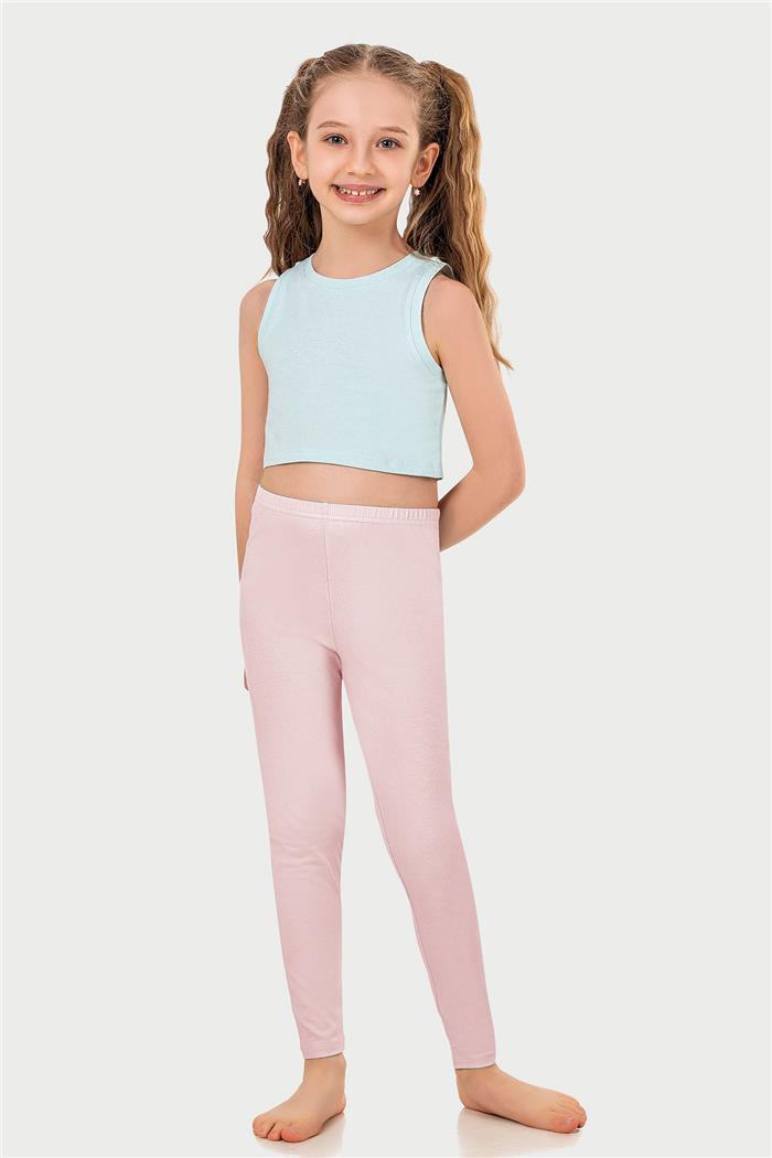 Pamuklu Kız Çocuk Tayt