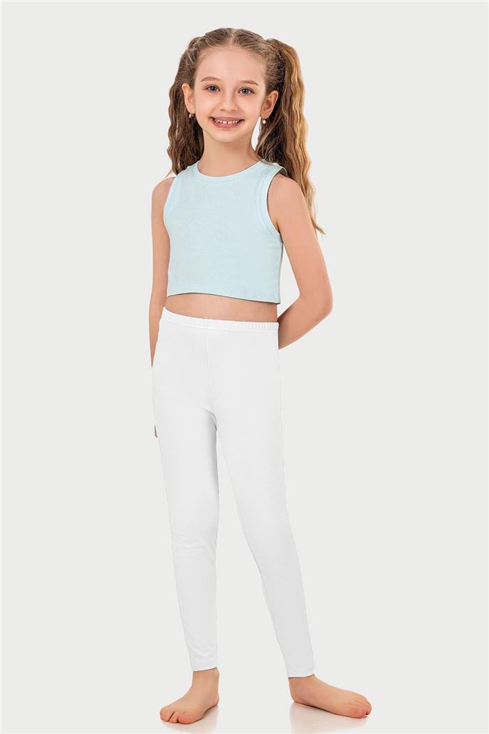 Pamuklu Kız Çocuk Tayt