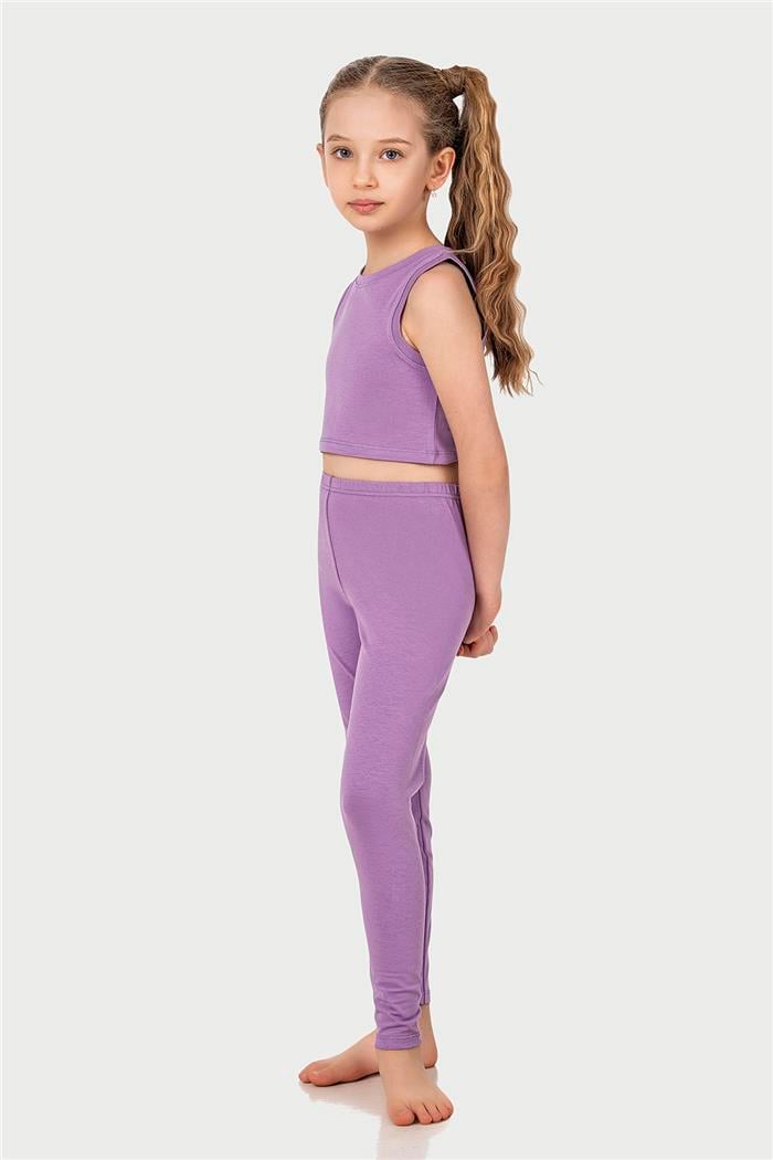 Pamuklu Kız Çocuk Tayt