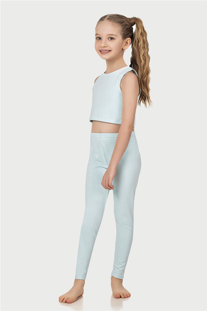 Pamuklu Kız Çocuk Tayt