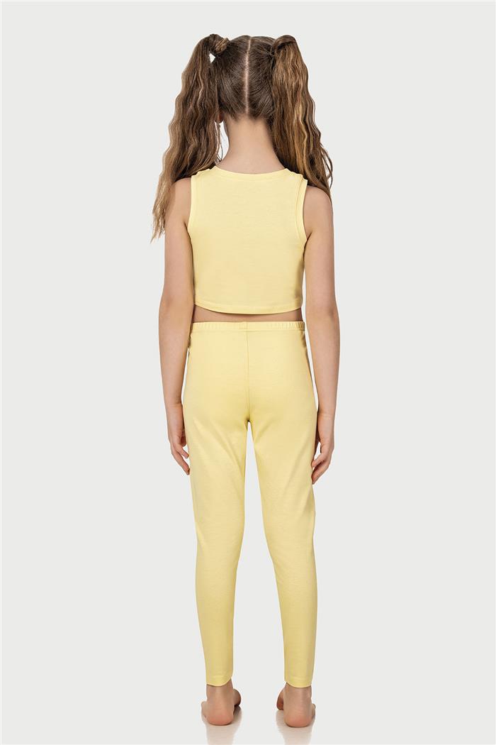 Pamuklu Kız Çocuk Tayt