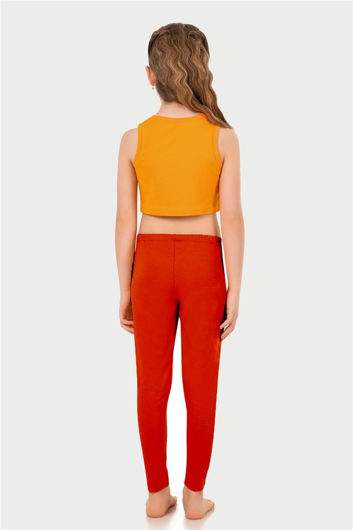 Pamuklu Kız Çocuk Tayt