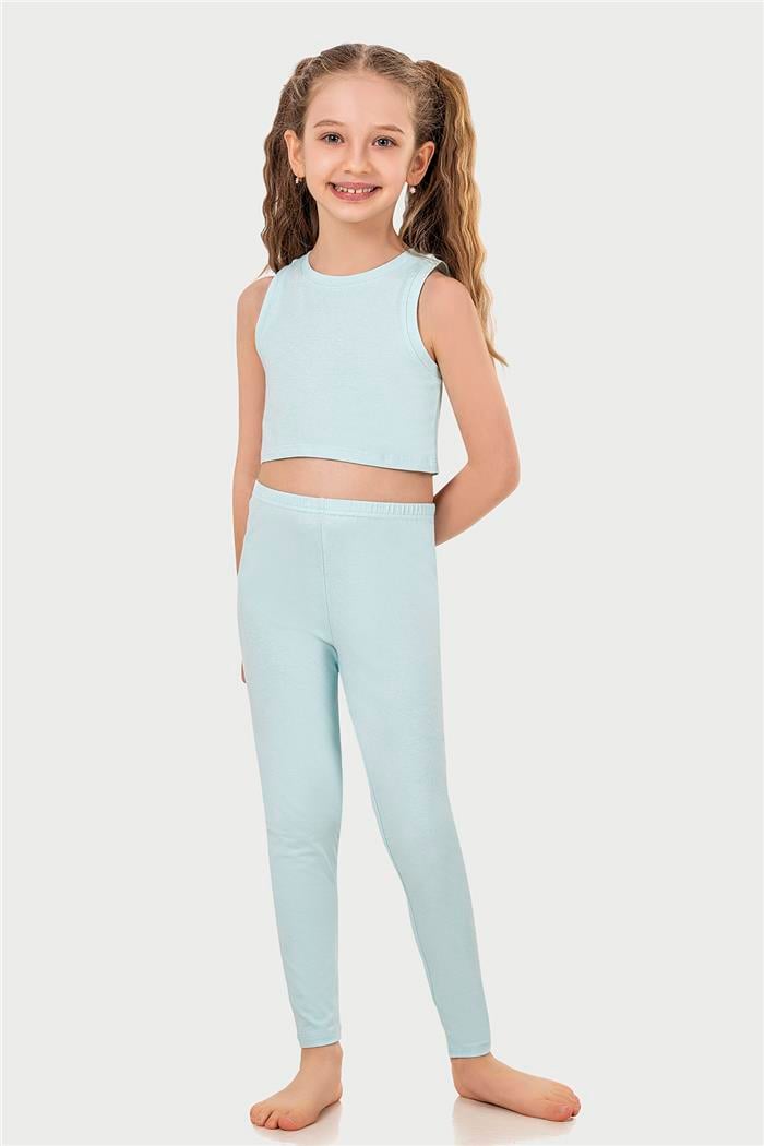 Pamuklu Kız Çocuk Tayt