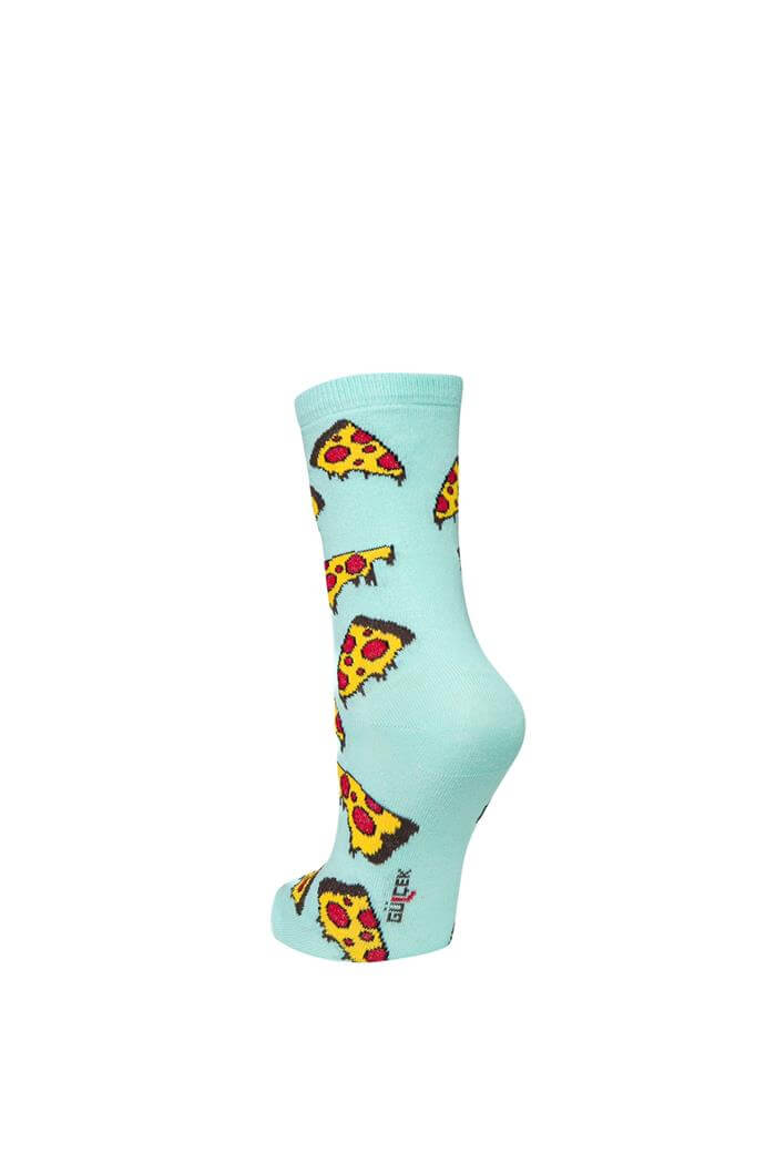 Unisex Nar Çiçeği Kedi Desen 5li Çorap