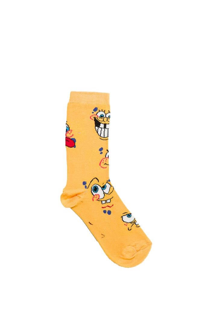 Unisex Süngerbob Desen 5li Çorap