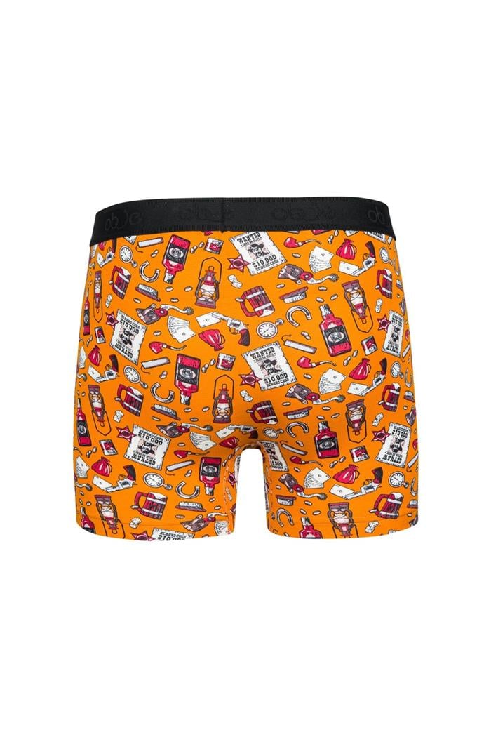 Erkek Kovboy Desen Boxer