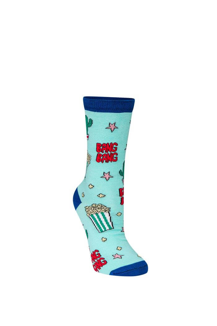 Unisex Karışık Desen 5'li Çorap