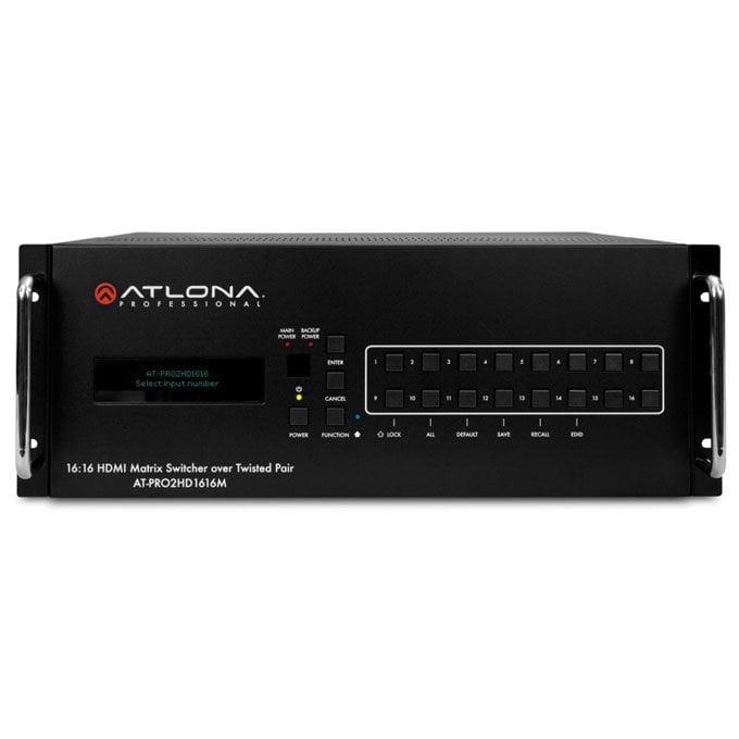 Atlona AT-PRO2HD1616M 16x16 HDMI to HDBaseT Matrix Switcher