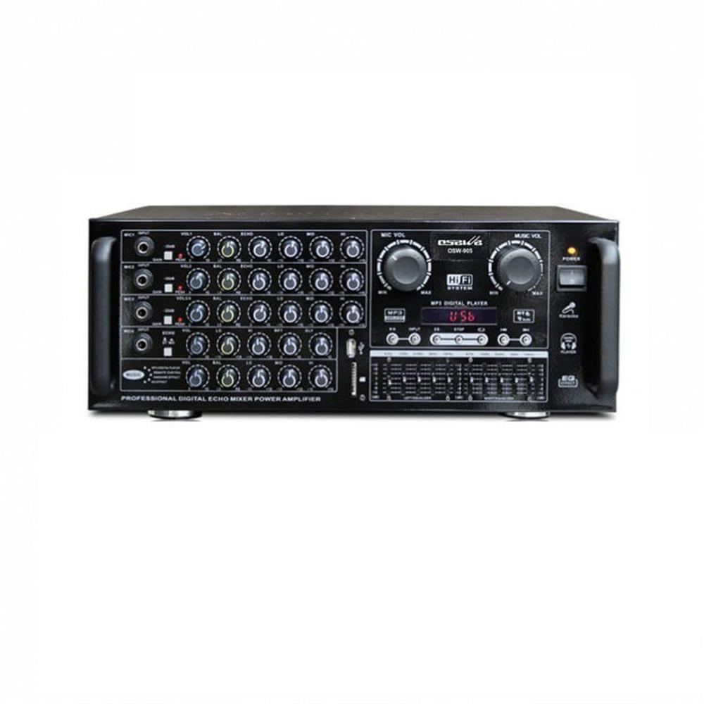 Osawa OSW-905 2x250 Watt USB-SD Bluetooth Stereo Mikser Anfi