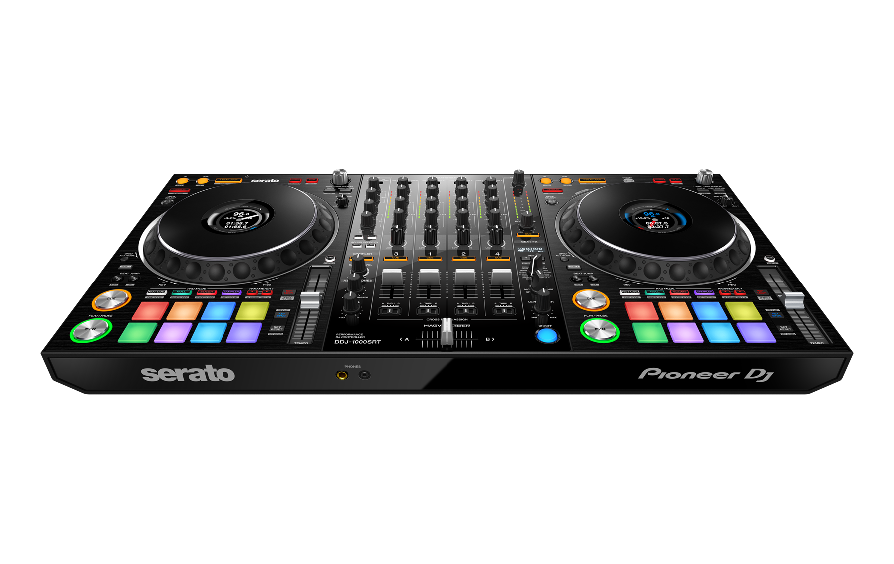 Pıoneer DJ DDJ-1000SRT Serato DJ Pro için 4 kanallı performans DJ kontrolörü