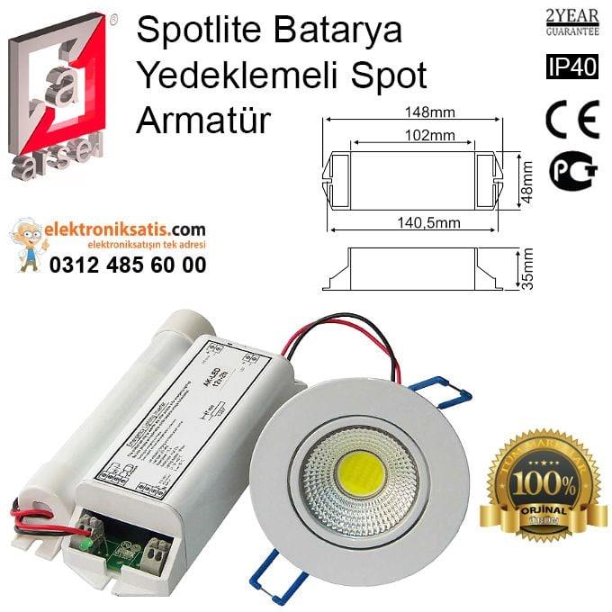 SP-301-5 Kesintide Yanan 5W LED Kesintide 60 dak.