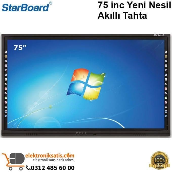 StarBoard 75 inc Yeni Nesil Akıllı Tahta