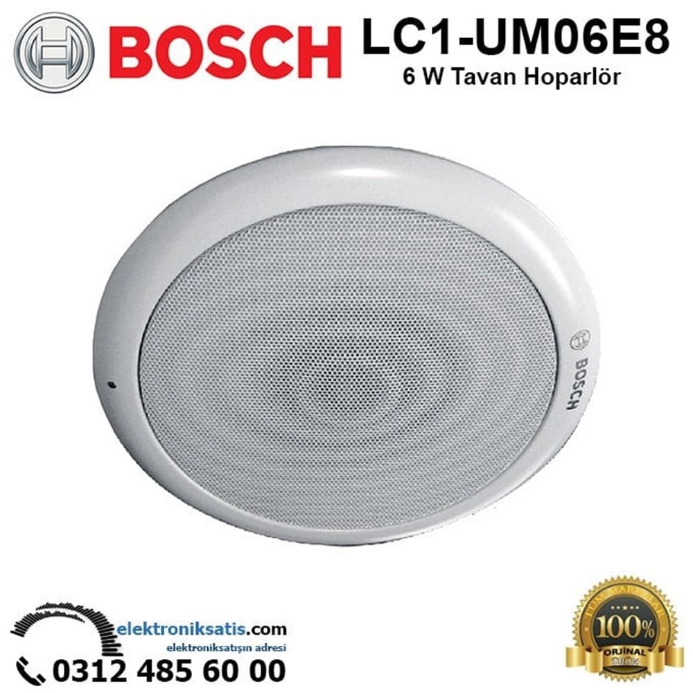 BOSCH LC1-UM06E8 8 6 Watt Gömme Tavan Hoparlörü