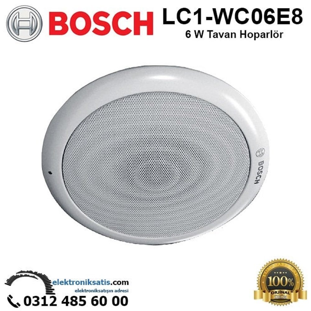BOSCH LC1-WC06E8 8 6 Watt Gömme Tavan Hoparlörü