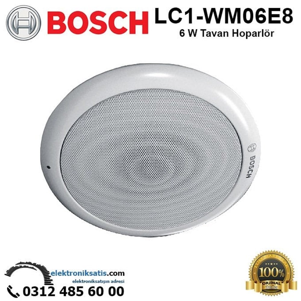 BOSCH LC1-WM06E8 8 6 Watt Gömme Tavan Hoparlörü