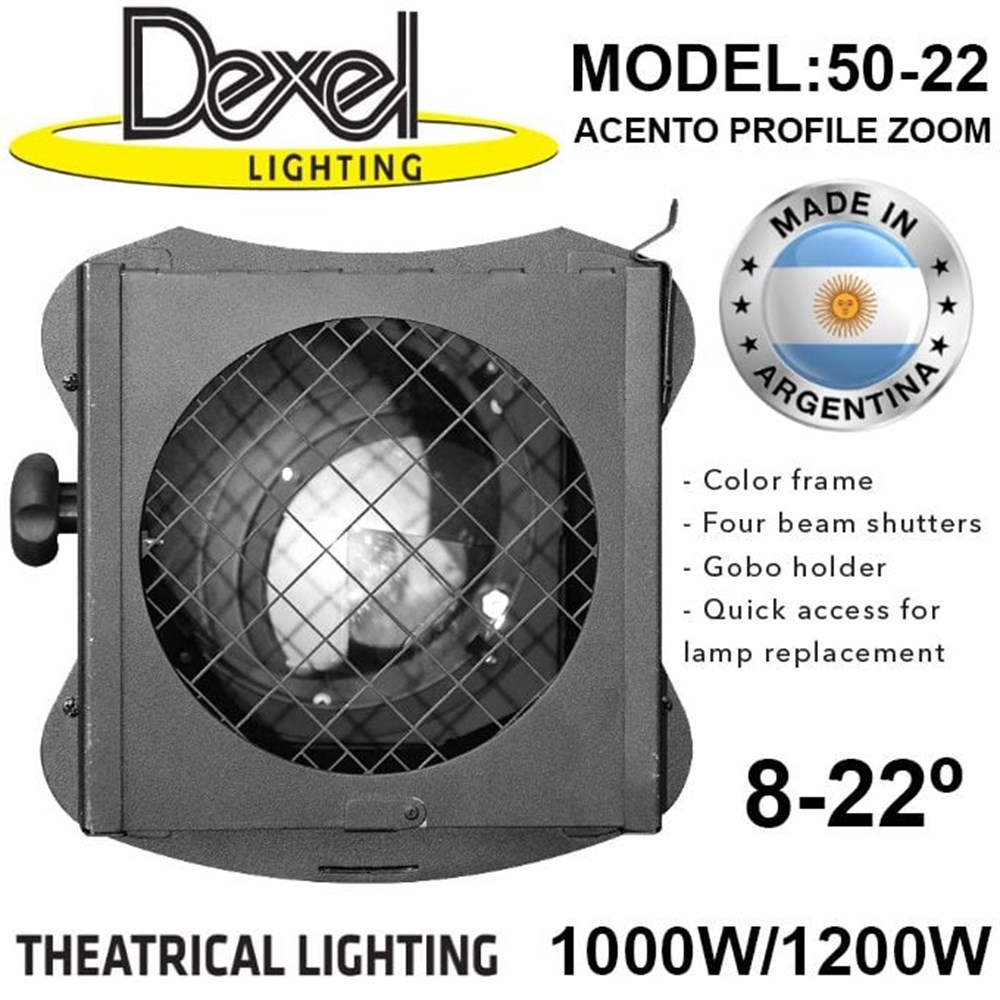 DEXEL 50-22 Acento Profil Zoom Spot