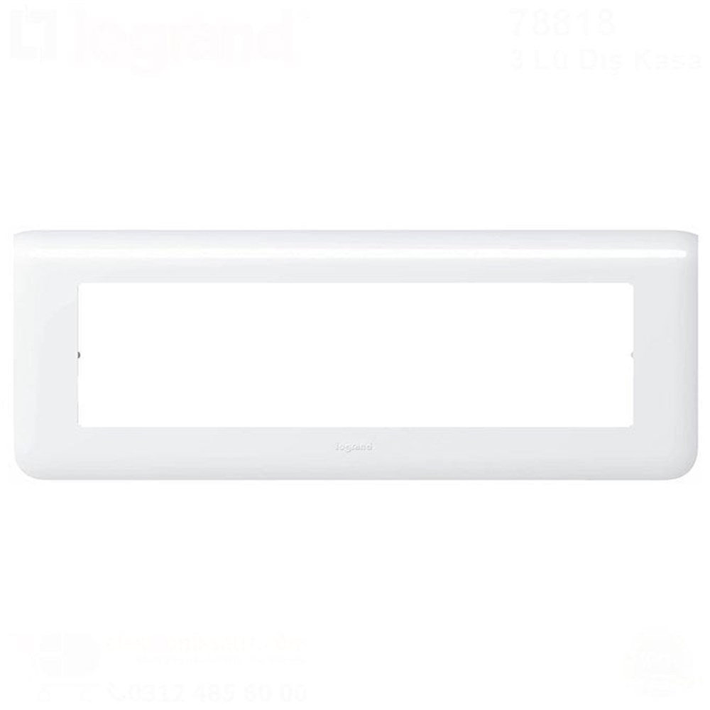 Legrand 78818 3 lü Dış Kasa
