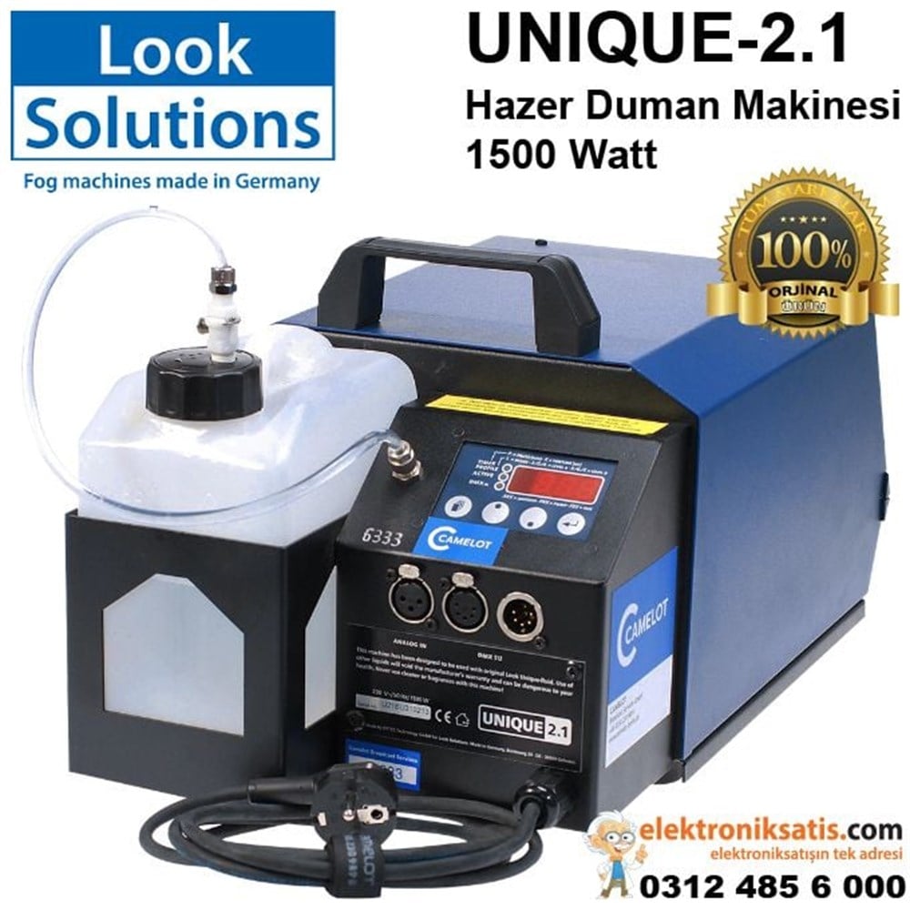 Look UNIQUE-2.1 Hazer Duman Makinası 1500 Watt