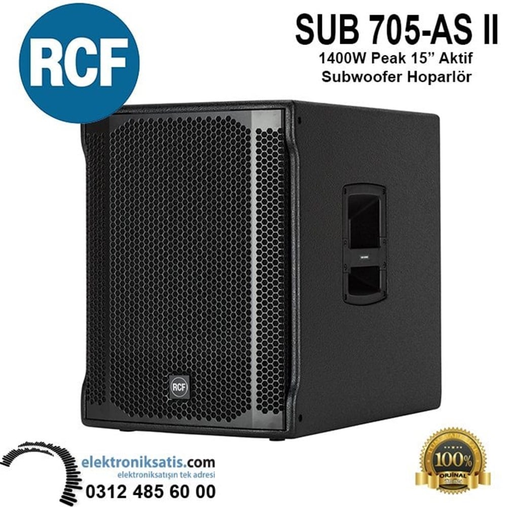RCF SUB 705-AS II Aktif Subwoofer Hoparlör