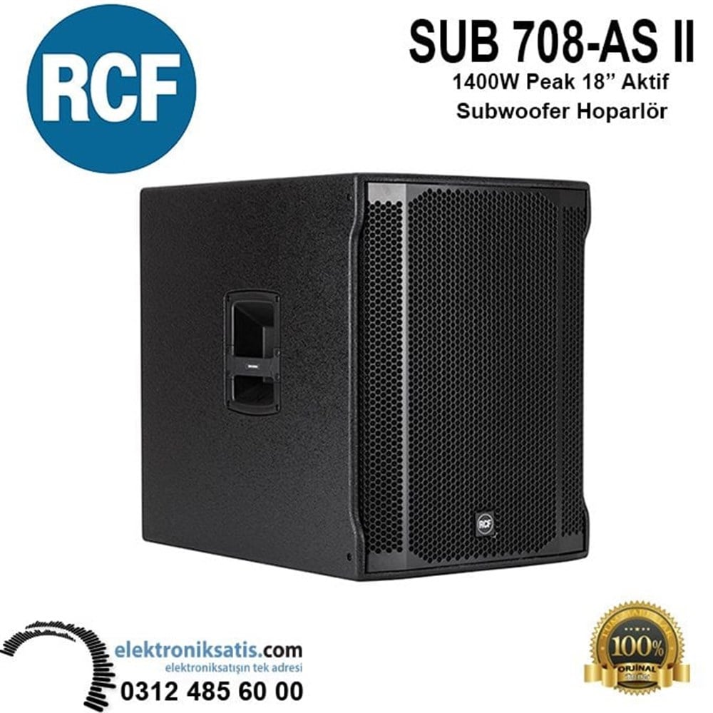 RCF SUB 708-AS II Aktif Subwoofer Hoparlör