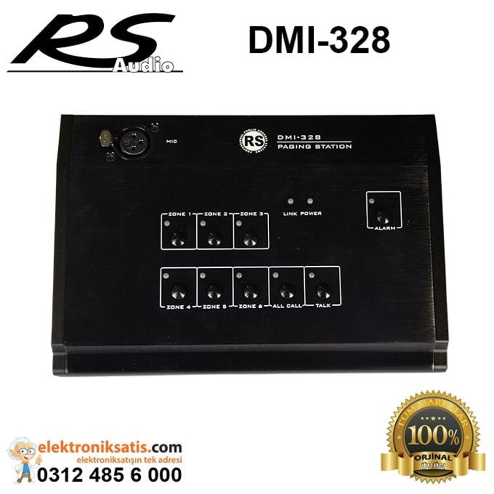Rs Audio DMI 328 6 Kanal Zone Mikrofonu