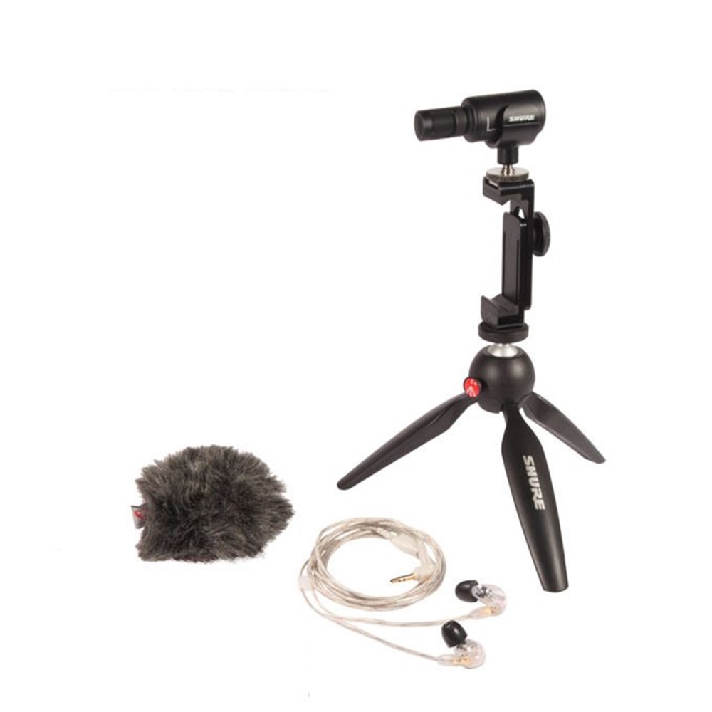 Shure MV88+SE215-CL BUNDLE Mobil Kayıt Kiti