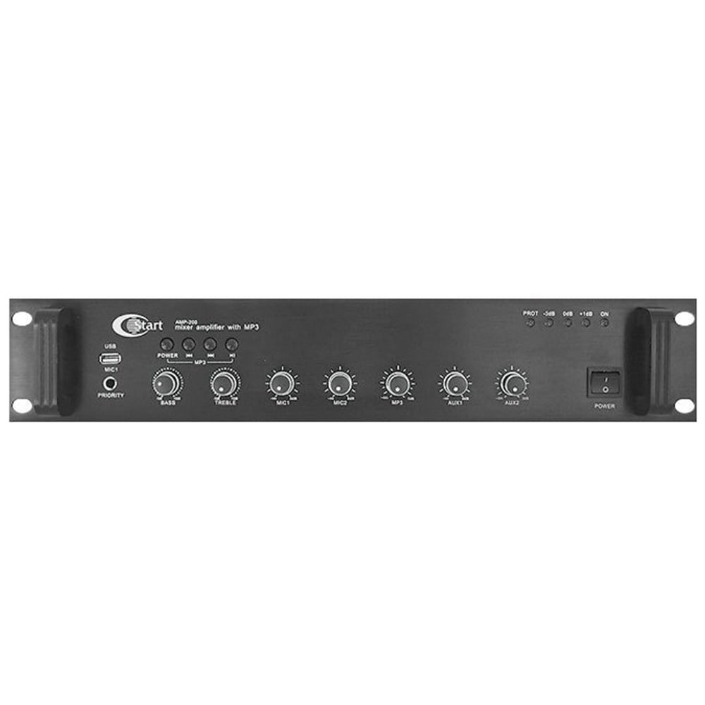 Start AMP200 5 Kanal 100V Mixer Amplifier